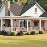 One Story House Plans With Basement And Wrap Around Porch